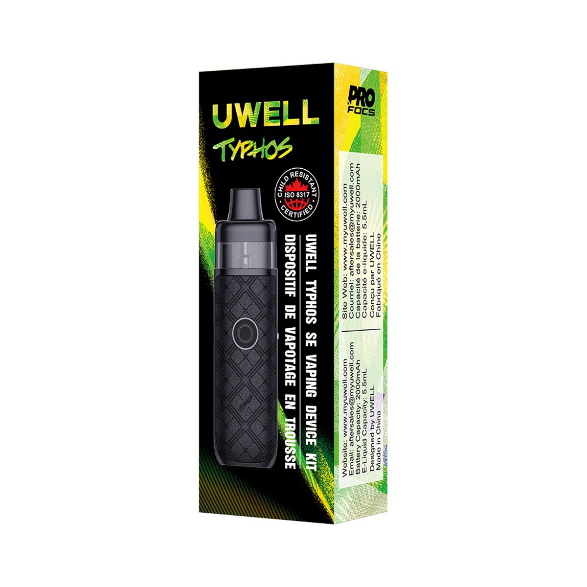 UWELL TYPHOS SE Leak Proof Pod Vape - Image 2