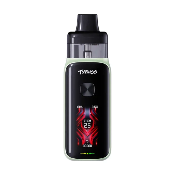 A picture of the UWELL Typhos Smart Dual Mode vape kit in Mint Green Version
