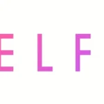 Colorful logo of ELFBAR featuring stylized leaves and bubbles in pink and blue hues.