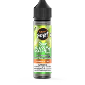 Sour Gushin S. Orange Lime – Flavour Beast E-Liquid