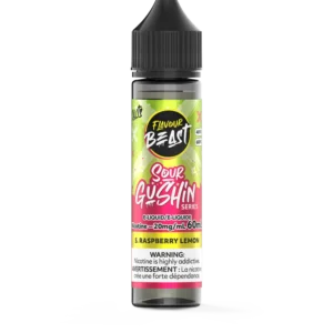 Sour Gushin S. Raspberry Lemon – Flavour Beast E-Liquid