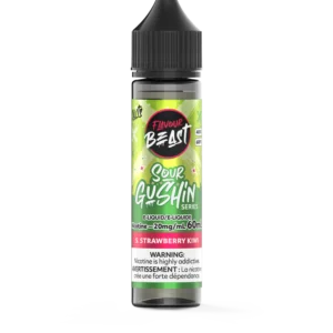 Sour Gushin S. Strawberry Kiwi – Flavour Beast E-Liquid