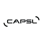 Black logo featuring the text CAPSL with stylized parentheses on either side.