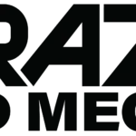 Black logo featuring the text KRAZE HD MEGA in bold, modern typography.