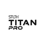 STLTH TITAN PRO logo in bold black text on a white background.