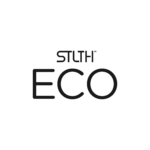 STLTH ECO logo featuring the word STLTH above ECO in bold, modern typography.