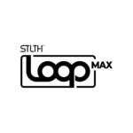 Logo for STLTH Loop Max, featuring bold text in a modern design.