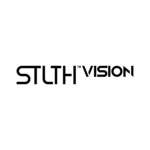 Logo of STLTH VISION featuring bold, modern typography in black on a white background.