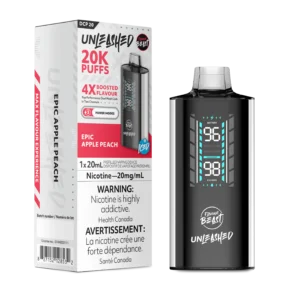 Epic Apple Peach Flavour Beast Unleashed DCP 20K – Disposable Vape