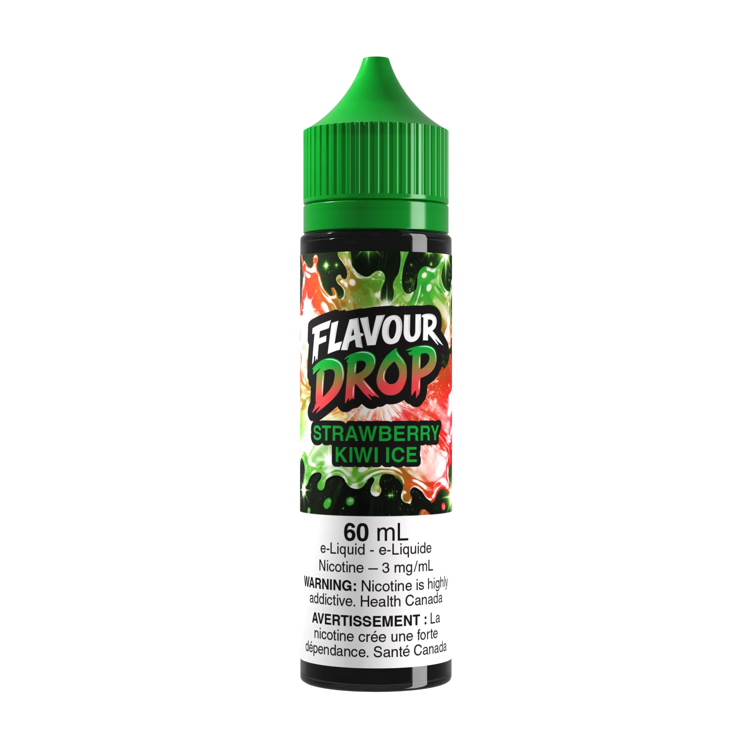 Strawberry Kiwi Ice - Flavour Drop E-Liquid
