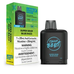 Level X Flavour Beast Boost – Super Sour Blue Razz