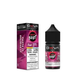Fresh Cherry Sparkle Ice – Flavour Beast x OXVA E-Liquid
