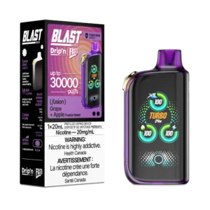 Grape Apple Fusion Drip’n by Envi Fasta Blast 30K – Disposable Vape
