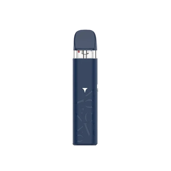 Navy blue SMOK NOVO AXIS EZ pod kit with a sleek design and transparent top section.