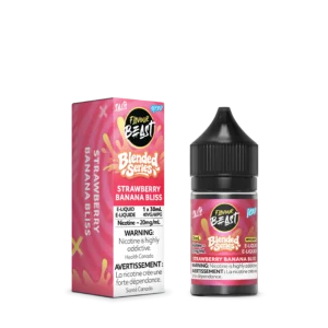 Strawberry Banana Bliss Iced (Blended Series) – Flavour Beast E-Liquid