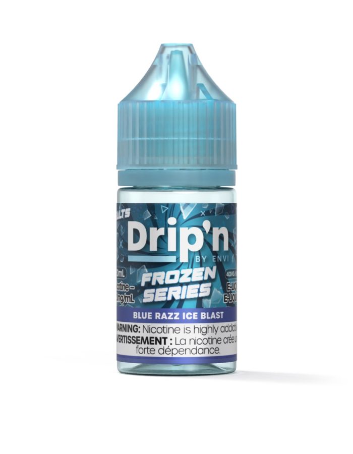 Blue Razz Ice Blast SALT Drip'n by Envi Frozen E-Liquid