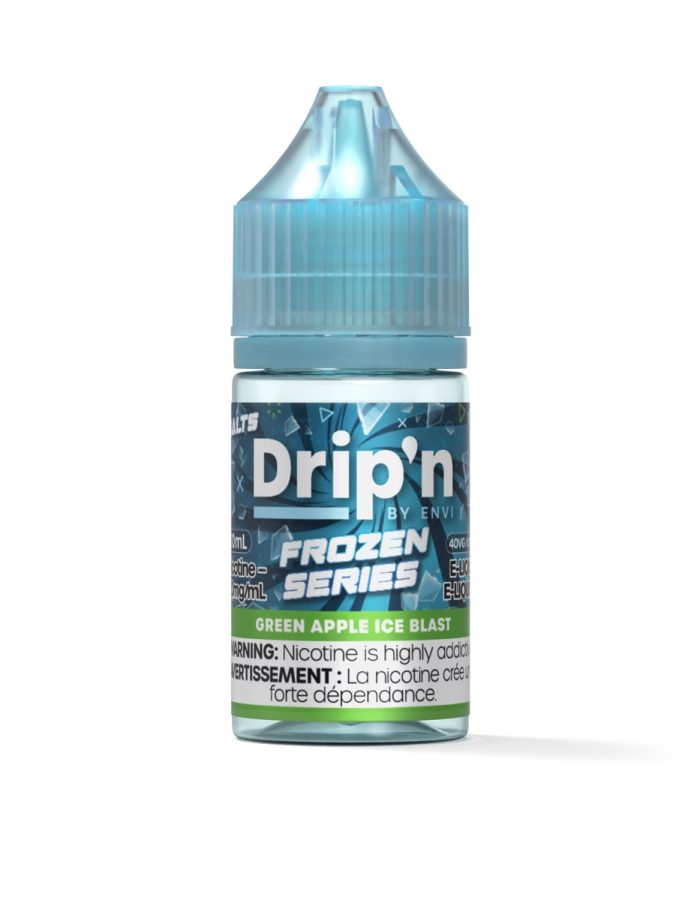 Green Apple Ice Blast SALT Drip'n by Envi Frozen E-Liquid