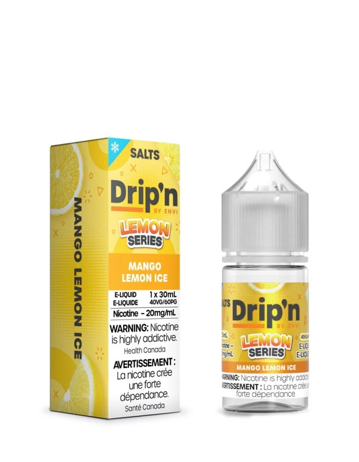Mango Lemon Ice SALT Drip'n by Envi Lemon Series E-Liquid