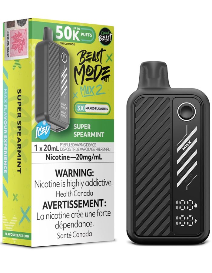 Super Spearmint Flavour Beast Mode Max 2