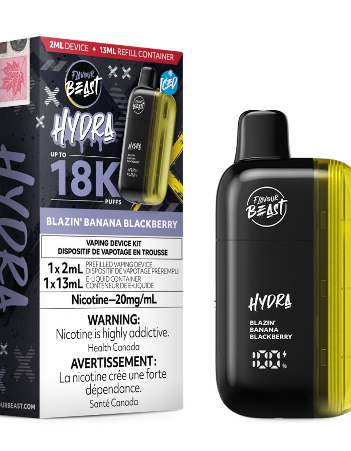 Blazin Banana Blackberry Flavour Beast Hydra 18K