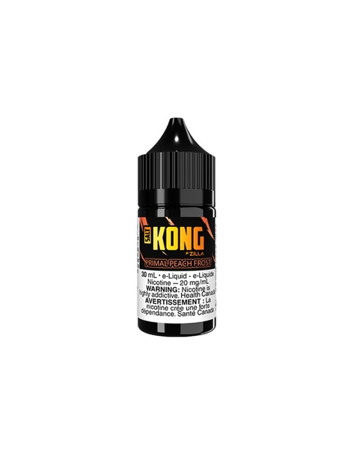 Primal Peach Frost SALT Kong Salt by Zilla E-Liquid