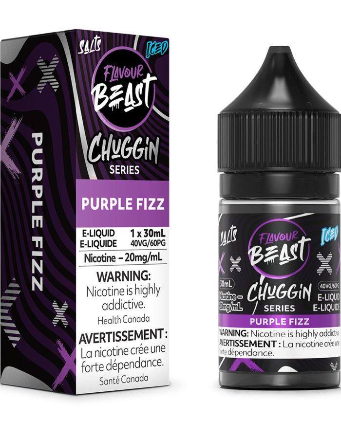 Chuggin Purple Fizz Iced SALT Flavour Beast Salt E-Liquid