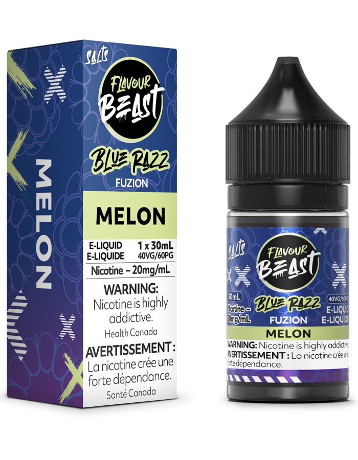 Blue Razz Fuzion Melon SALT Flavour Beast Fuzion Salt E-Liquid
