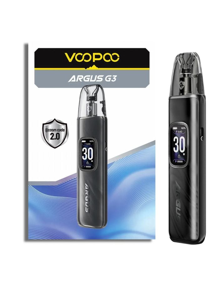 VooPoo Argus G3 Pod Kit in Midnight Black
