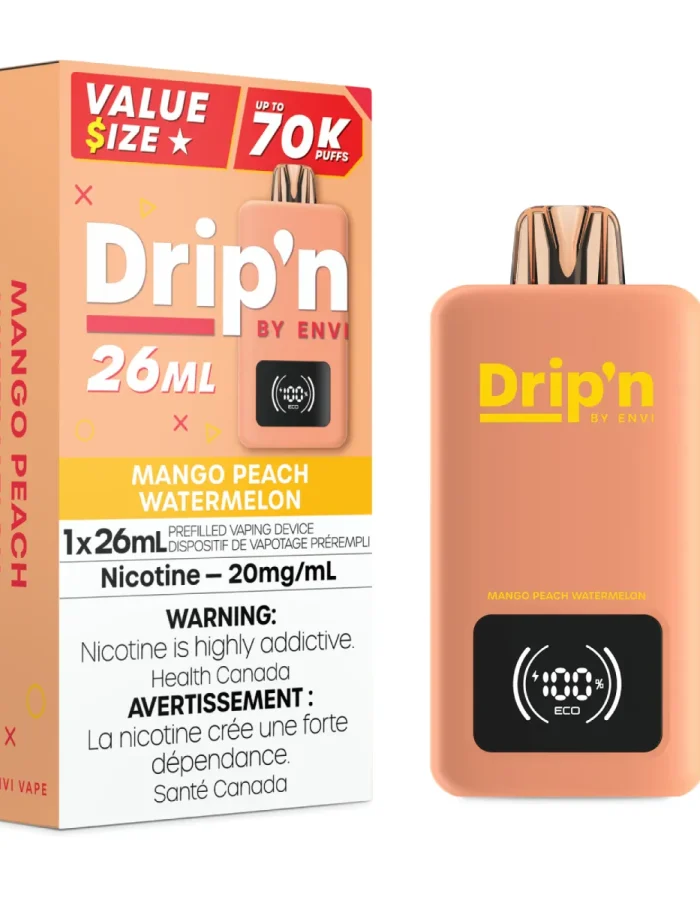 Mango Peach Watermelon Drip'n by Envi 26mL