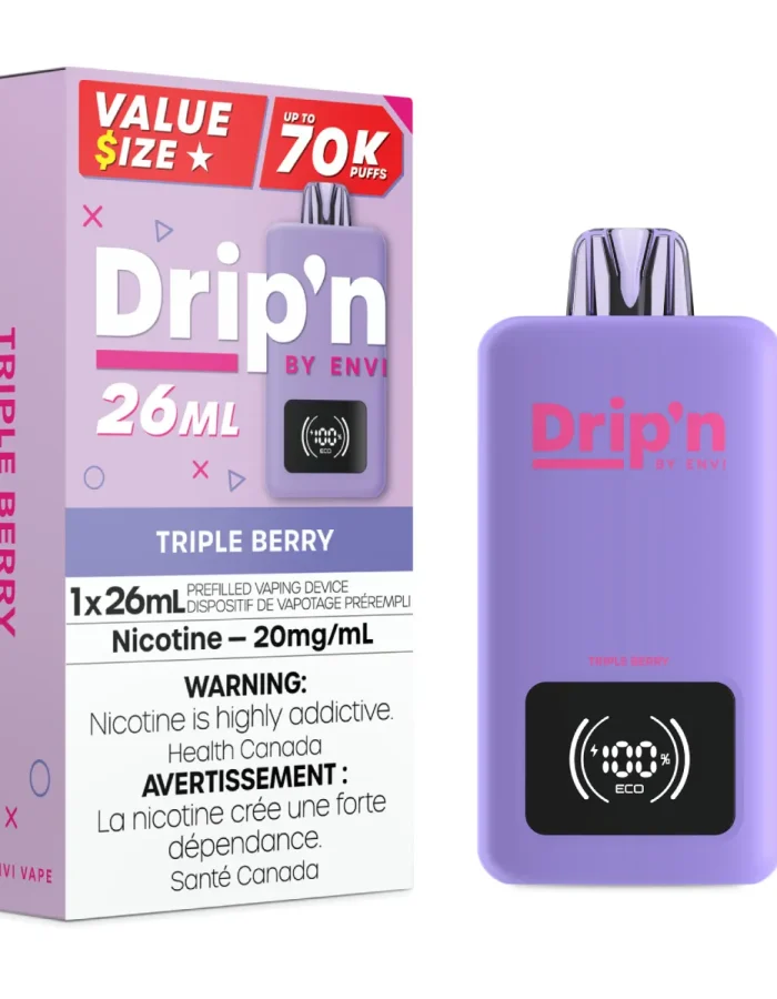 Triple Berry Drip'n by Envi 26mL